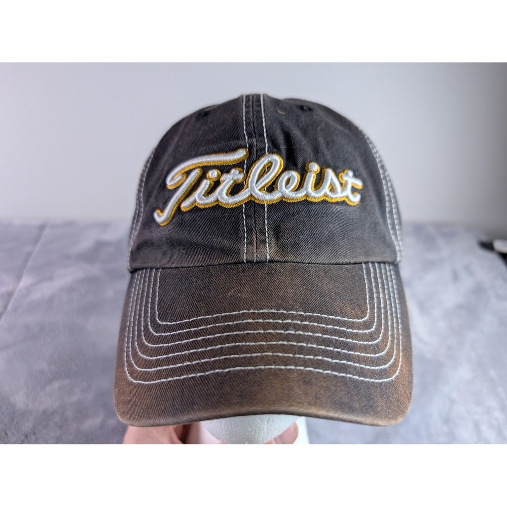 Titleist Missouri Tigers Golf Hat Faded Black Adjustable Strapback Cap - Picture 1 of 12